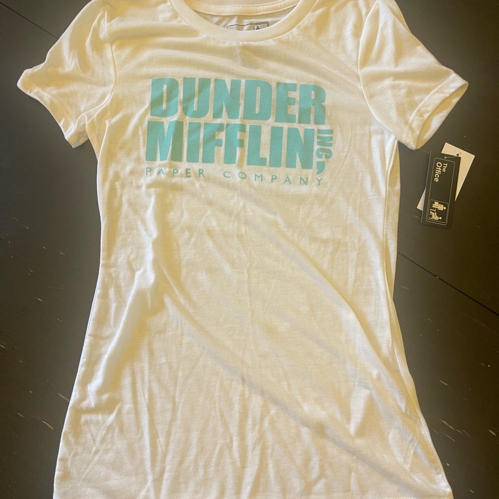 White Dunder Mifflin T-Shirt